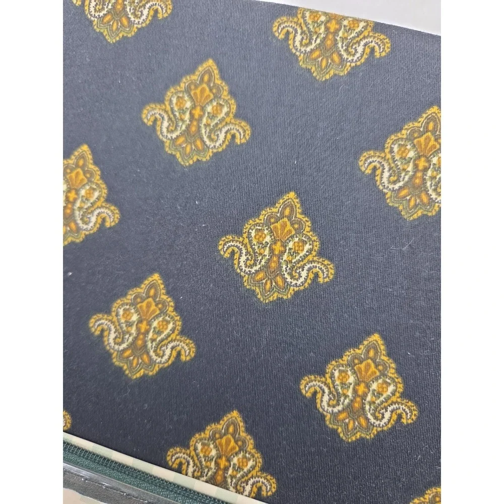 2 Vtg NEW Waverly Eagle Crest Black Ascot Valances Black 52 x 20